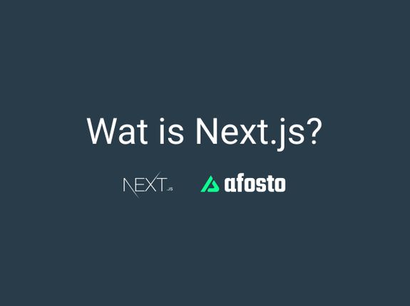 Wat is Next.js? - Dé voordelen voor jouw webshop