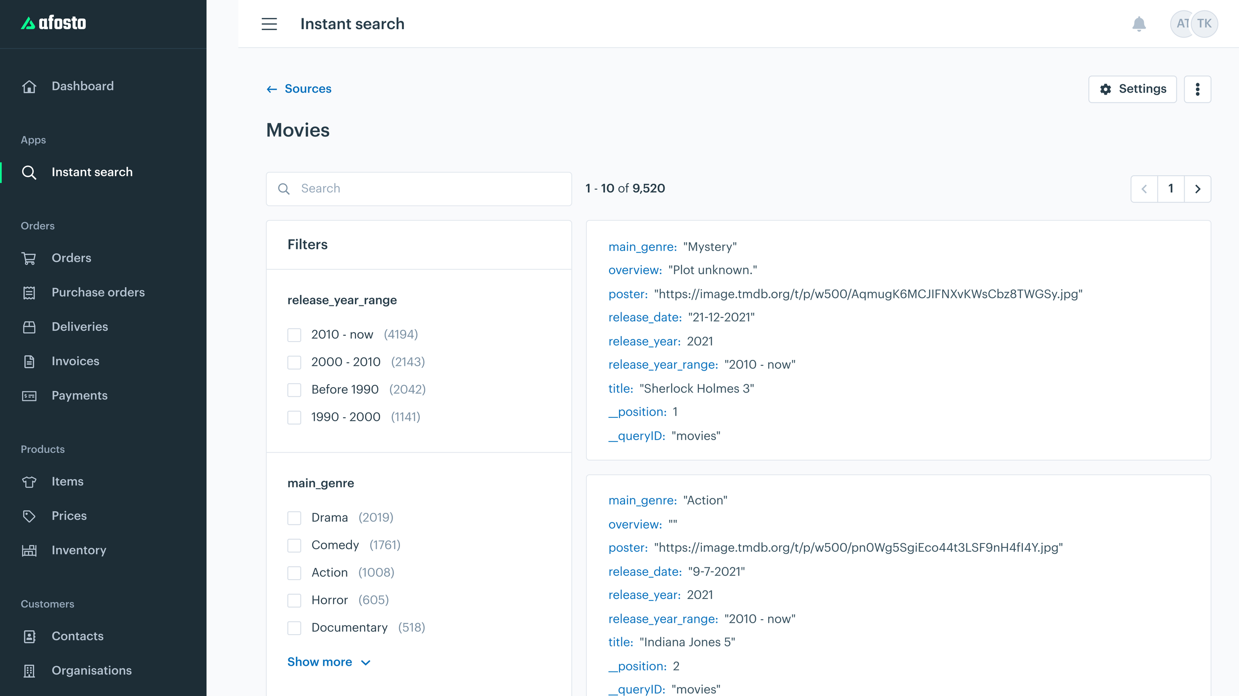 instant search - overview with filters.png