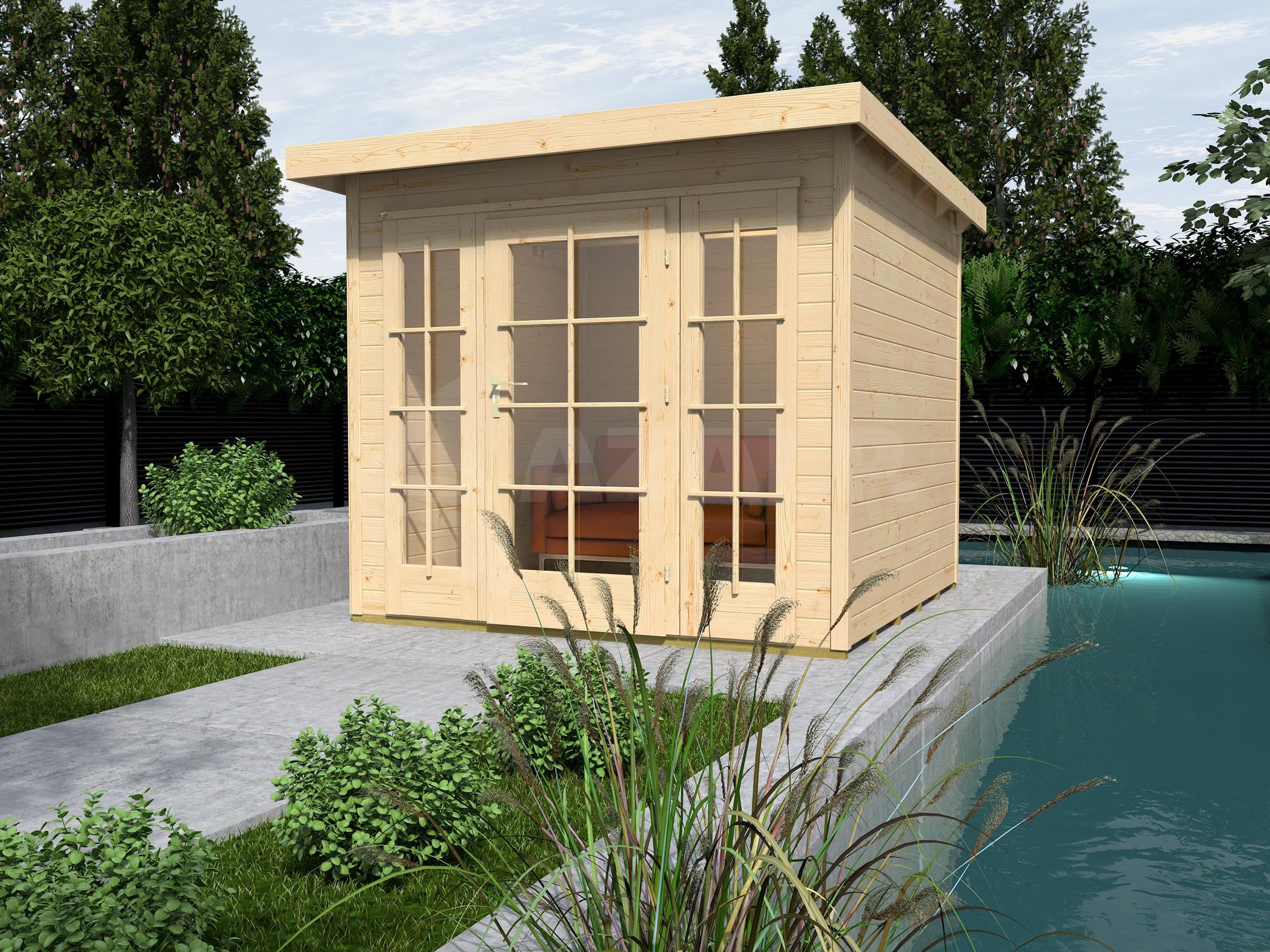 Weka Gartenhaus 172 Gr. 2 Kaufen bei Azalp.de