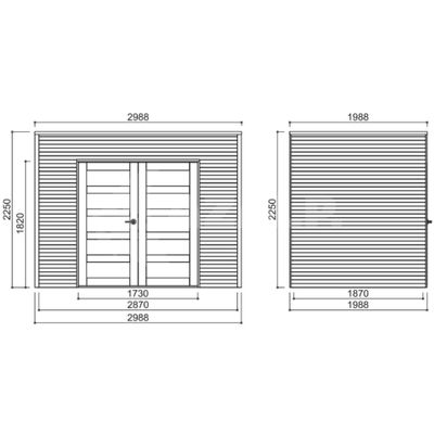 Solid Capri S8731-1, Hochdruck Imprägnierte Kaufen bei Azalp.de