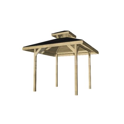 Weka Gartenoase 651 + Turm Gr. 1 Kaufen bei Azalp.de