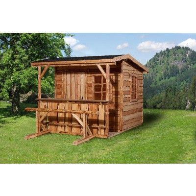 Weka Gartenhaus 820 Gr. 1 mit Bar Kaufen bei Azalp.de