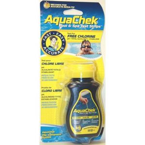 Foto van AquaChek Yellow Pool & Spa Test Strips Free Chlorine