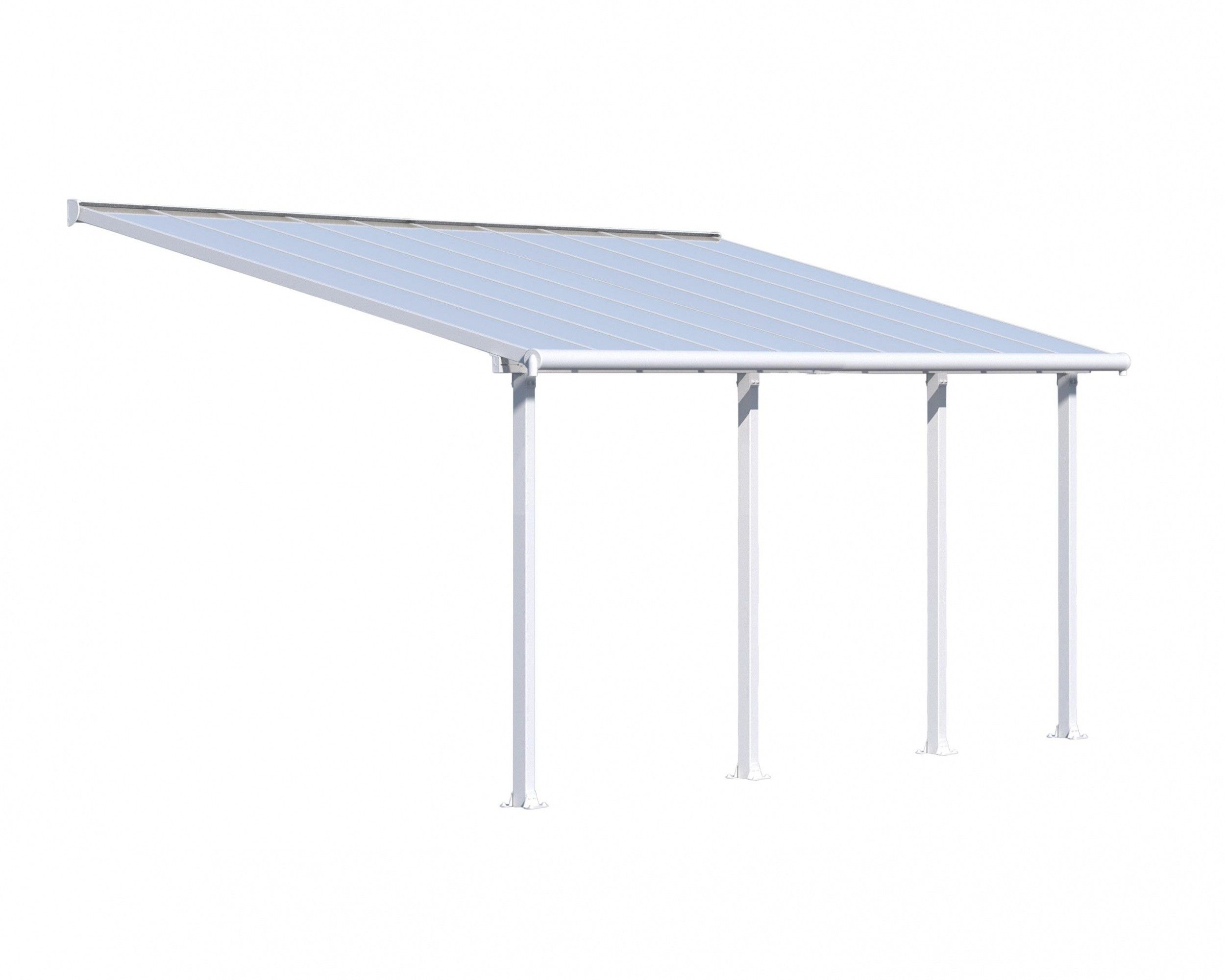 Palram Olympia patio cover 3X6.10 weiß kopen bij Azalp.nl