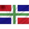 Foto van Groningen vlag