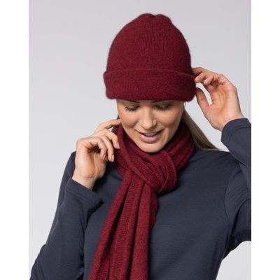Noble Wilde Beanie Sangria Foto van Noble Wilde Beanie Sangria