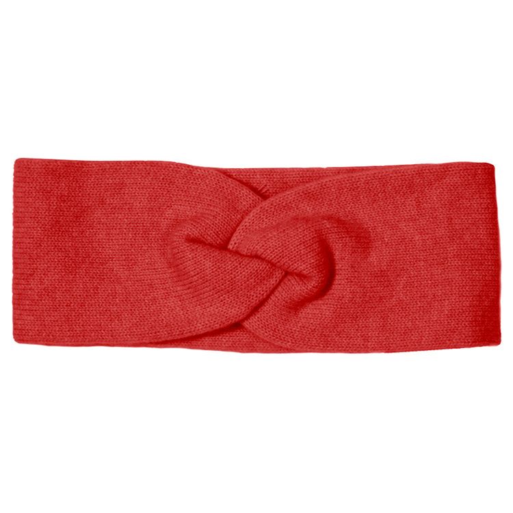 Fiebig Haarband Wol/Kasjmier rood