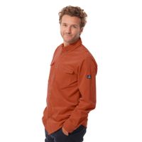 Mousqueton Rib overhemd oranje