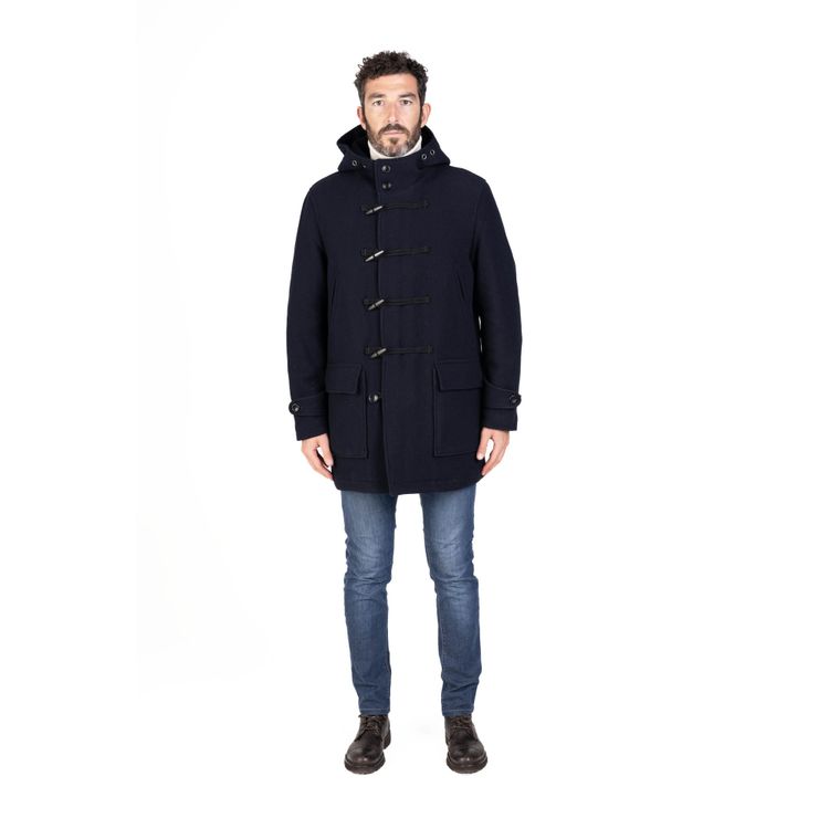 Camplin Atlantic S Duffelcoat- Blu Navy Camplin Atlantic S Duffelcoat- Blu Navy