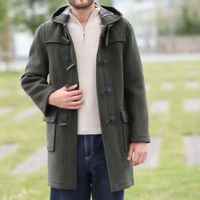 London Tradition Duffle Coat Martin Seaweed