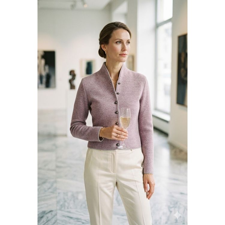 Stapf Damesvest Dorika – Getailleerd Vest van 100% Zuivere Scheerwol Stapf Damesvest Dorika – Getailleerd Vest van 100% Zuivere Scheerwol