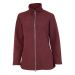 Ivanhoe Brodal Long Gekookte Wollen Vest Ruby Wine