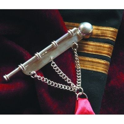 Foto van Bootsmansfluit Mary Rose verzilverd