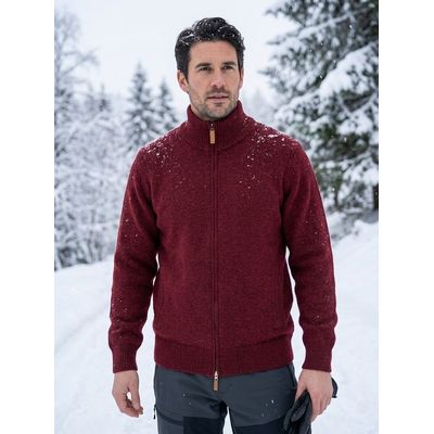 William Lockie Plain Vest Red Velvet Foto van William Lockie Plain Vest Red Velvet