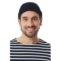 Mousqueton Guenole Dockerscap Marine – Grove Ribstof (Klassieke Bretonse Miki)