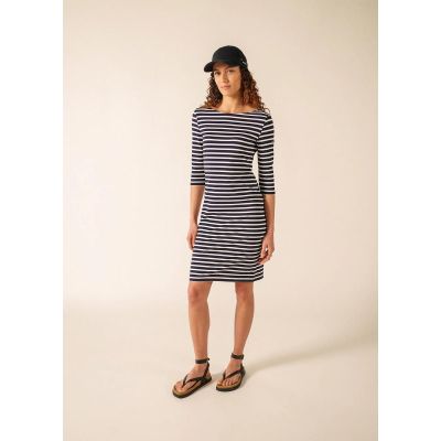 Foto van Saint James Propriano Streepjurk Navy/Neige