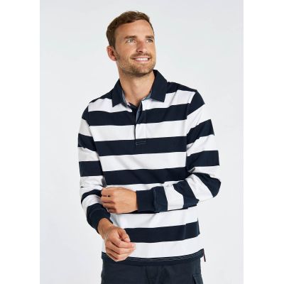 Foto van Dubarry Goresbridge Rugby Top- Navy Multi