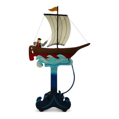 Foto van `Authentic Models Balance Toy Riding the Waves