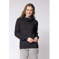 Noble Wilde Polo Neck Sweater Charcoal