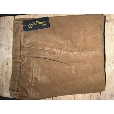 Foto van British House Broek Kirk Beige Mullskin