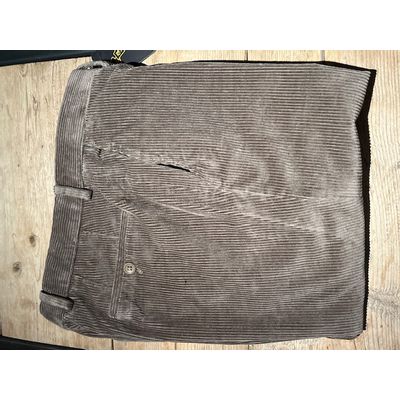 Foto van British House Broek Kirk Ribstof Grijs