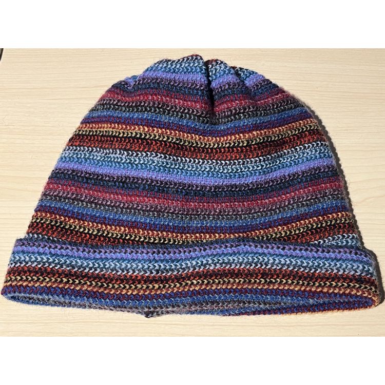 The Scarf Company Muts blauw/rood/geel