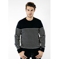 Saint James Marinier Marine/Ecru