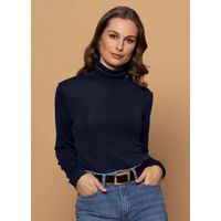 Bay Road Merinos Isabel Colshirt Navy