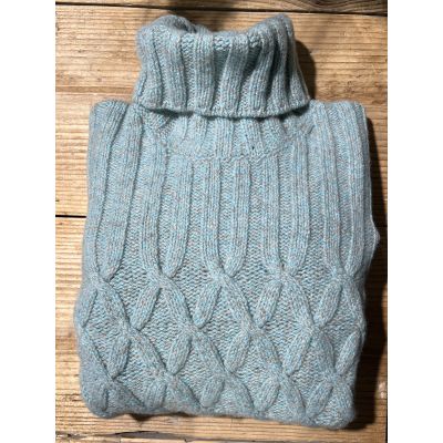 Fisherman out of Ireland Criss Cross Kabel Coltrui Seastone Foto van Fisherman out of Ireland Criss Cross Kabel Coltrui Seastone
