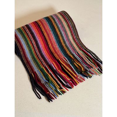 The Scarf Company Sjaal Red/Orange Foto van The Scarf Company Sjaal Red/Orange