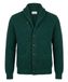 William Lockie Windsor Vest – 100% Lamswol met Sjaalkraag Groen