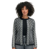 Dale of Norway Wollen Vest Singsaker zwart offwhite