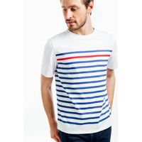 Saint Jamesw Naval Ray Rouge korte mouw