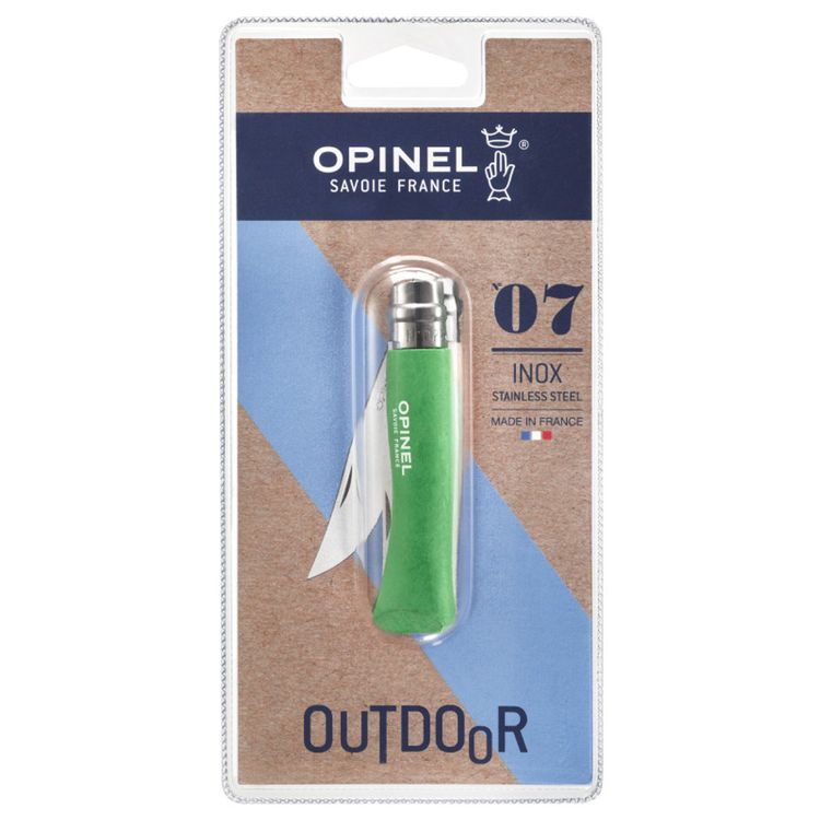 Opinel 7 RVS groen