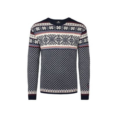 Norlender Noorse Wollen Trui Osteroy Crew Neck Foto van Norlender Noorse Wollen Trui Osteroy Crew Neck
