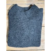 Fisherman out of Ireland Mock Neck Trui Charcoal