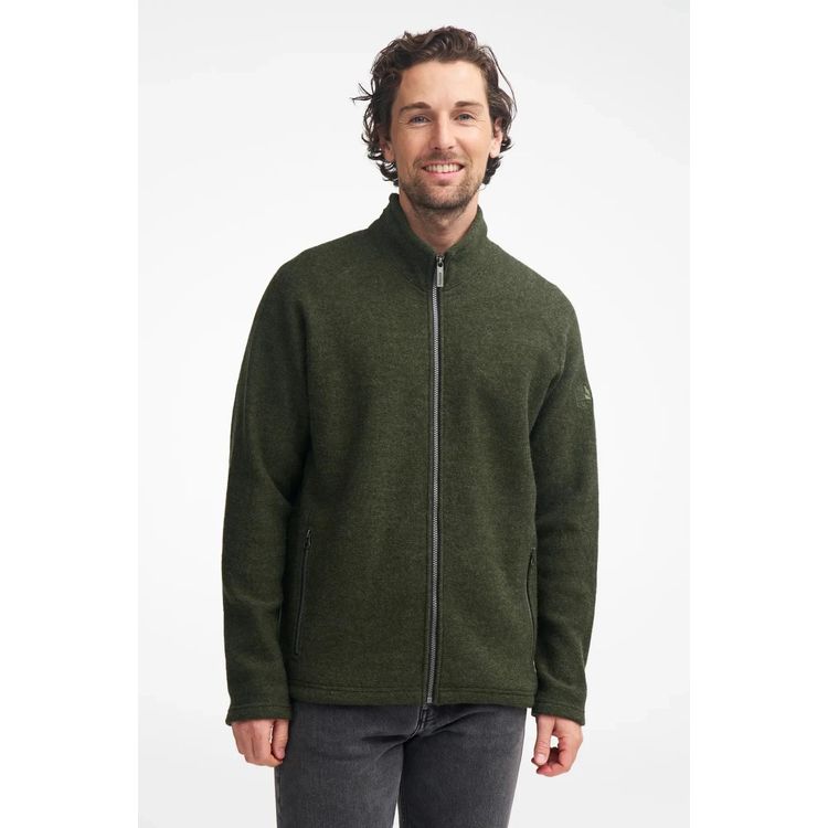 Ivanhoe Danny Vest Gekookte Wol Loden Green