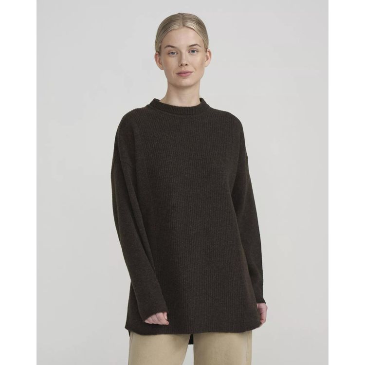 Holebrook Estrid Roll Neck bruin