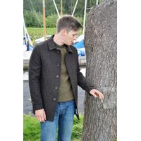 Camplin Overcoat Harris Tweed Bruin