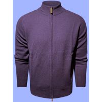 William Lockie Dori vest Full Zip Navy