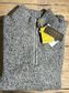 Fisherman out of Ireland Zip Neck Trui Porridge