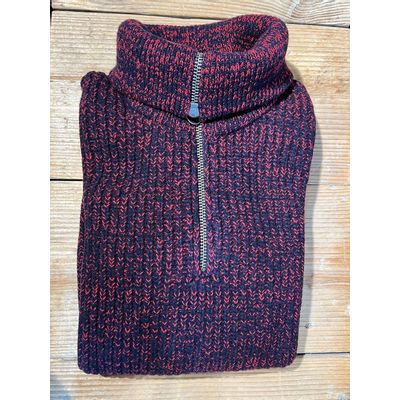 Foto van Armor Lux Schipperstrui Blauw/Rood Gemeleerd
