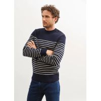 Saint James Binic marine/ecru