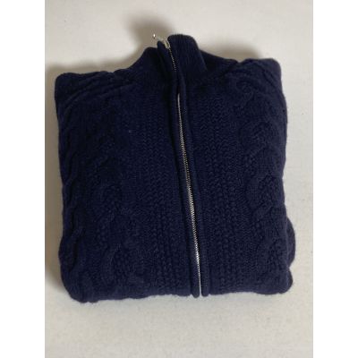 William Lockie BP Bomber Cable Navy Foto van William Lockie BP Bomber Cable Navy