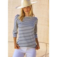 Saint James Galathee ecru/marine