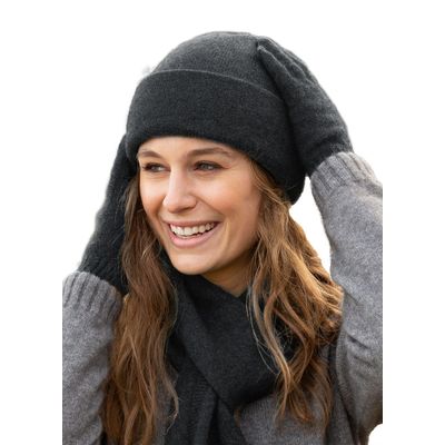 Noble Wilde Beanie Charcoal Foto van Noble Wilde Beanie Charcoal