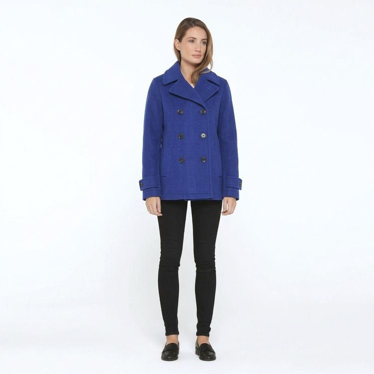 London Tradition Peacoat Lisa Koningsblauw