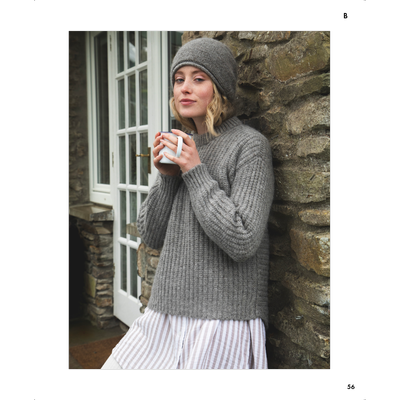 Fisherman out of Ireland Chunky Ribsteek Crew Neck Foto van Fisherman out of Ireland Chunky Ribsteek Crew Neck