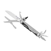 Black Eagle Teton Multiknife – Premium Titanium 11-in-1 Multitool Mist Grey