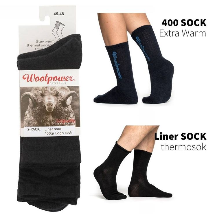 Woolpower 2-pack wintersokken en thermosokken